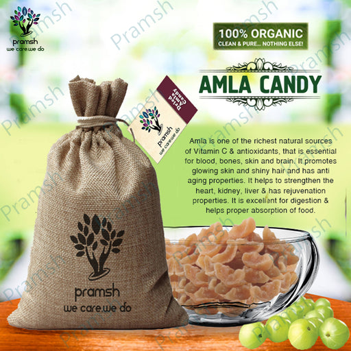 Pramsh Luxurious Honey Amla Candy (No Added Sugar||Preservatives) 100% Organic Certified - Local Option