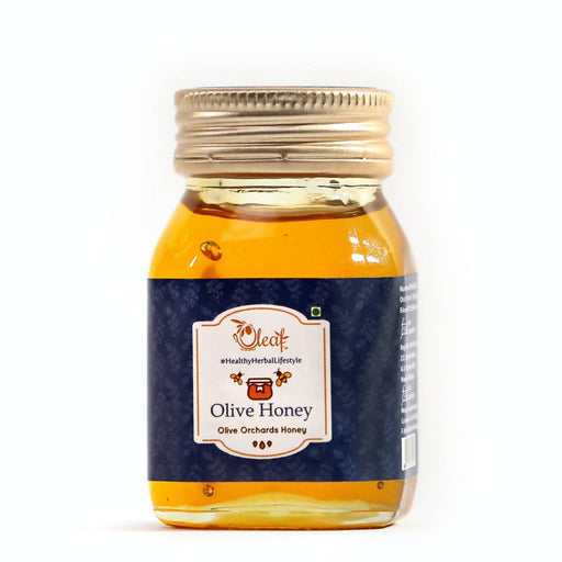 Oleaf Combo 8 (Herbal Olive Tea Mint 20 Tea Bags Bundle with Olive Orchards Honey 100 g) - Local Option