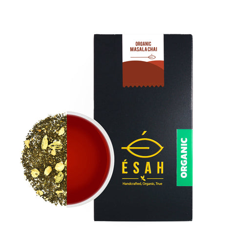 Organic Assam Masala Chai | USDA Organic Certified | Original Taste of Assam Tea, Full Bodied & Rich Aroma - 100g - Local Option