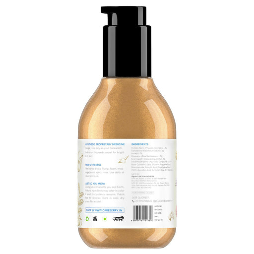 Golden Berry & Gold Dust Face Wash 02