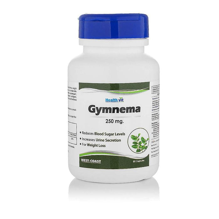 Healthvit Gymnema Powder 250 mg 60 Capsules - Local Option
