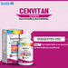 Healthvit Cenvitan Women Multivitamin & Multimineral with 24 Nutrients (Vitamins and Minerals) | Anti-Oxidants, Energy, Metabolism, Immunity, Beauty and Healthy Appearance - 60 Tablets - Loca