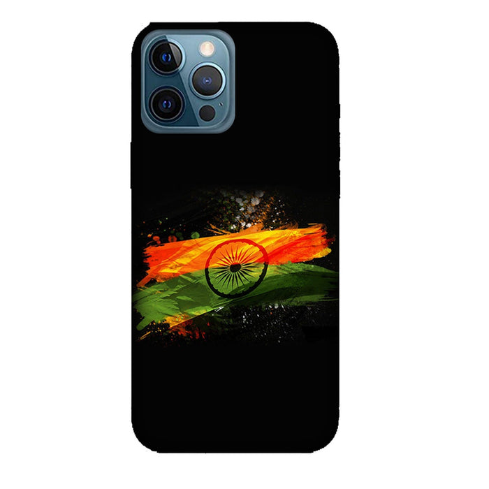 Indian Flag - Splash Color - Mobile Phone Cover - Hard Case by Bazookaa