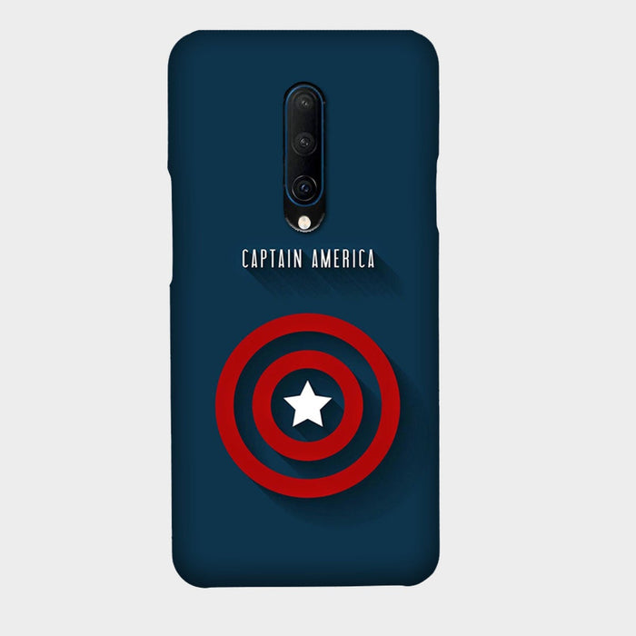 Captain America - Blue - Mobile Phone Cover - Hard Case by Bazookaa - OnePlus