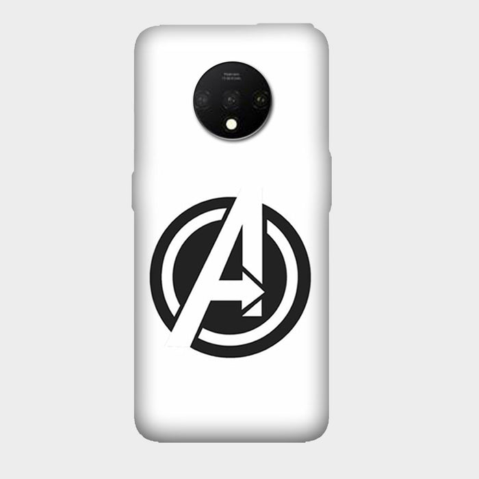 Avenger White Logo - Mobile Phone Cover - Hard Case by Bazookaa - OnePlus
