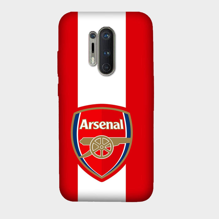 Arsenal FC - Red & White - Mobile Phone Cover - Hard Case by Bazookaa - OnePlus