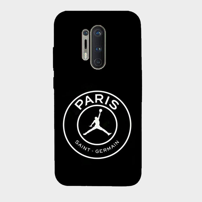 Paris Saint Germain - PSG - Jordan - Black - Mobile Phone Cover - Hard Case by Bazookaa