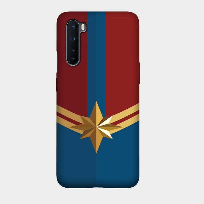 Captain Marvel - Avengers - Mobile Phone Cover - Hard Case by Bazookaa - OnePlus