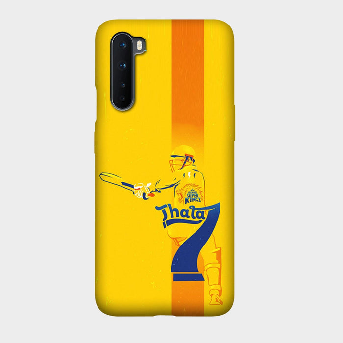 Thala - MS Dhoni - CSK - Mobile Phone Cover - Hard Case by Bazookaa - OnePlus