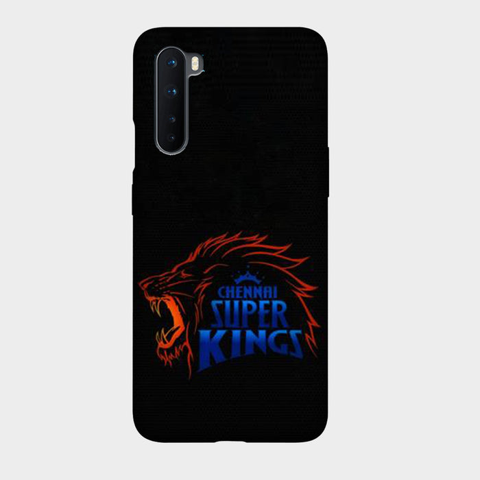 Chennai Super Kings - Black - Mobile Phone Cover - Hard Case by Bazookaa - OnePlus
