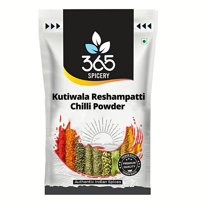 365 Spicery Kutiwala Reshampatti Chilli Powder - (500 gm | Pouch)