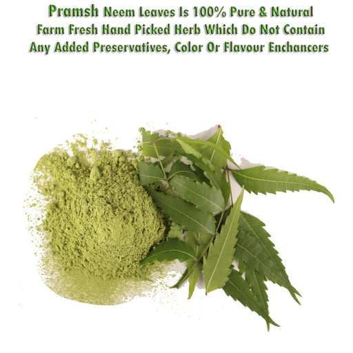 Pramsh Premium Quality Neem Leaf Powder - Local Option