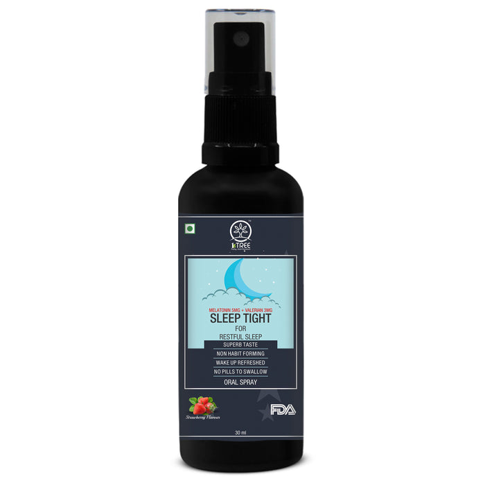 1 Tree Sleeping Spray - Sleep Spray - Sleeping Liquid - Melatonin & Valerian Root Extract 30ml