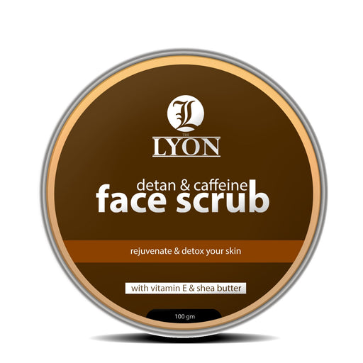 Caffeine Face Scrub -  De Tan & Coffee - 100 gm - Local Option