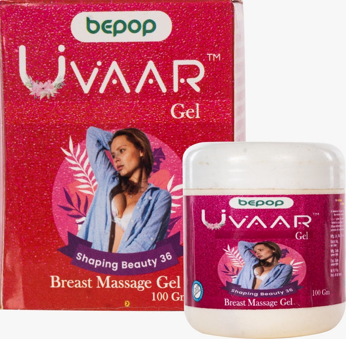 Uvaar Breast Massage Gel Pack of 5 100 GM
