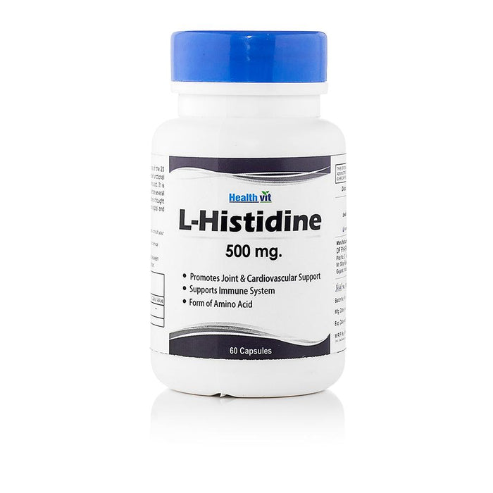 Healthvit L-Histidine 500mg, 60 Capsules - Local Option