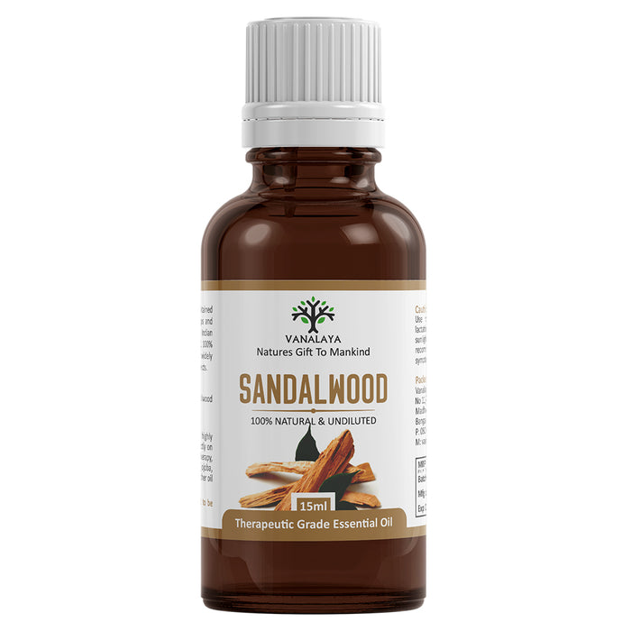 Vanalaya Edible Sandalwood oil for Weight loss  &  Glowing Skin 5gm