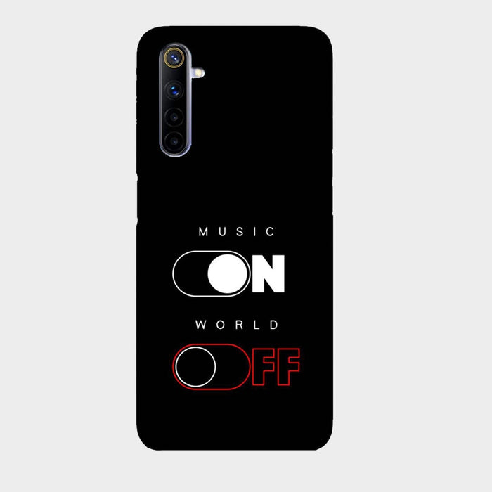 Music On World Off - Mobile Phone Cover - Hard Case