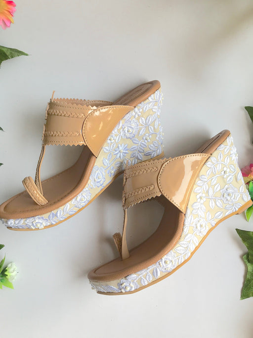 Baroque Patent Wedges by Sole House - Local Option