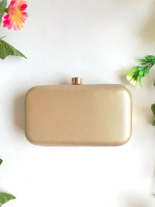CrÃ¨me Baroque Clutch by Sole House - Local Option