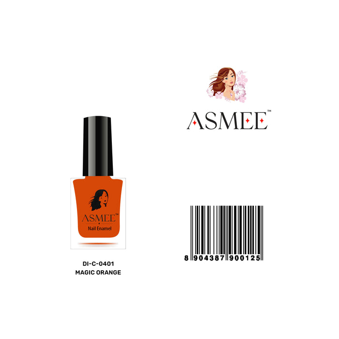 Asmee Classic Nail Polish - Magic Orange