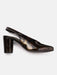Tortoise shell block heel by Marche Shoes - Local Option
