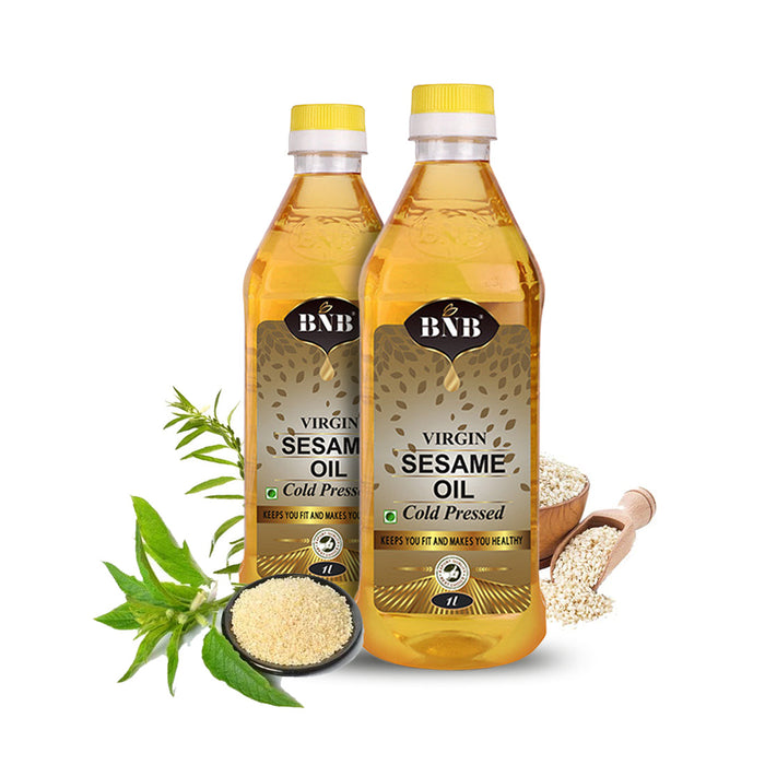 BNB Virgin Sesame Oil | Til OIl | Gingelly Oil Cold Pressed |Cooking Oil|100% Pure | 100% Natural