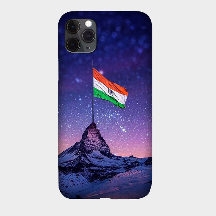 India Flag - Hoisted High - Mobile Phone Cover - Hard Case by Bazookaa