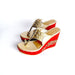 Red Tiki Wedges by Sole House - Local Option