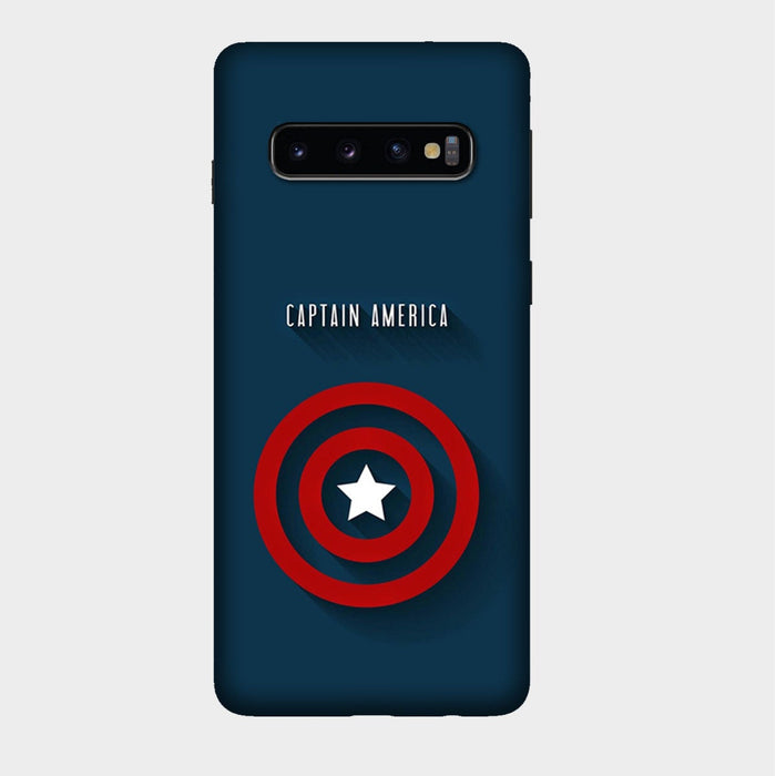 Captain America - Blue - Mobile Phone Cover - Hard Case by Bazookaa - Samsung - Samsung