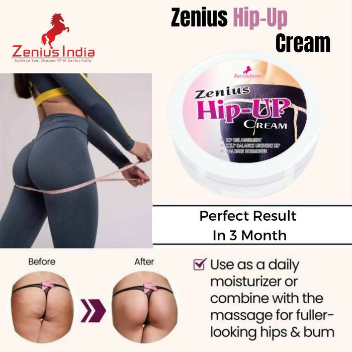 Zenius Hip Up Cream | butt enlargement cream - buttocks increase medicine | 50gm cream