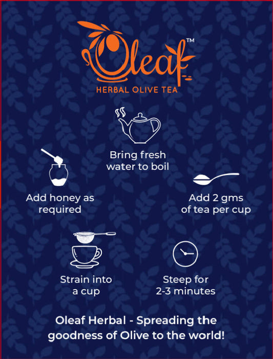 HERBAL OLIVE TEA MINT FLAVOUR - Local Option