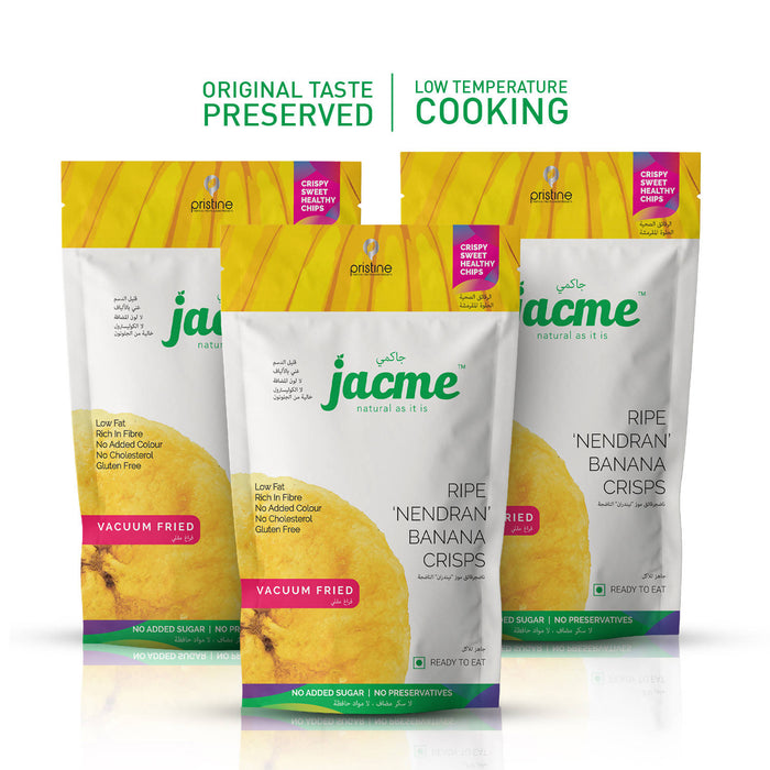 Jacme Banana Vacuum Cooked Crisps - 100g - Local Option