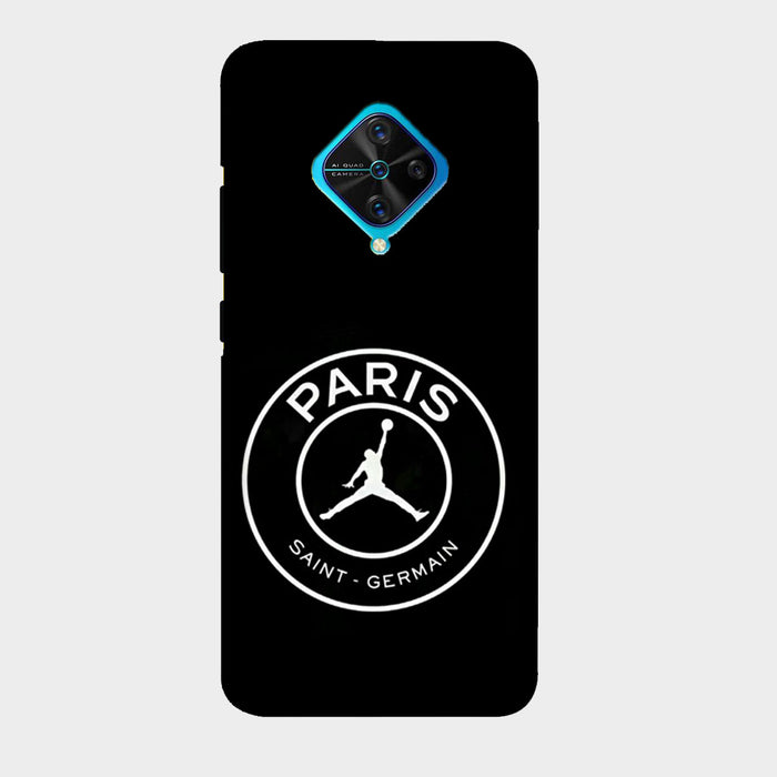 Paris Saint Germain - PSG - Jordan - Black - Mobile Phone Cover - Hard Case by Bazookaa
