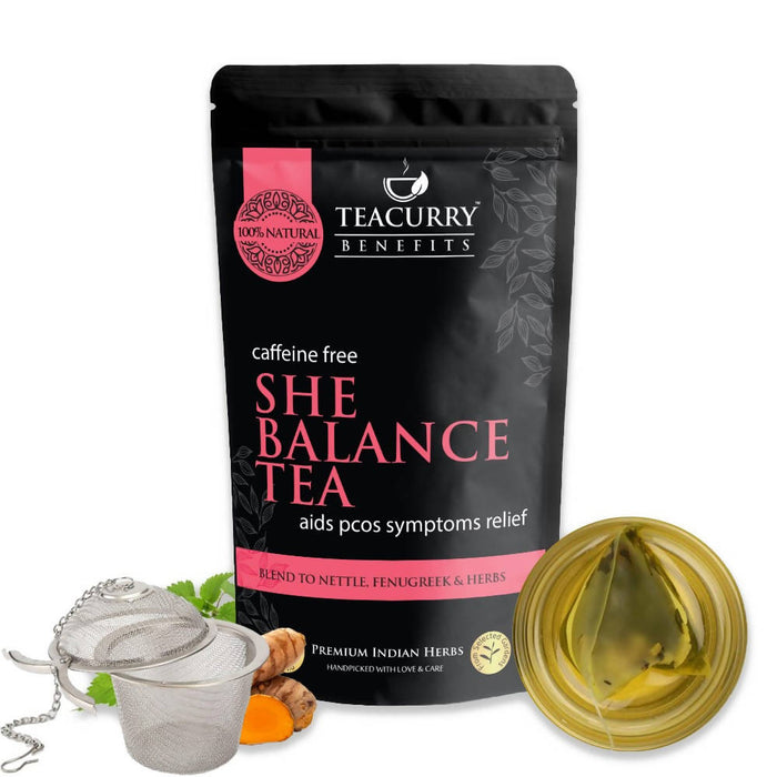 PCOS PCOD Tea with Diet Chart | Helps in Hormones, Period & Weight