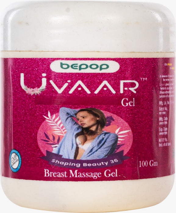 Uvaar Breast Massage Gel Pack of 5 100 GM