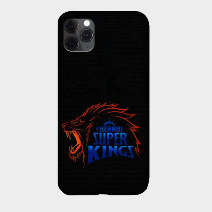 Chennai Super Kings - Black - Mobile Phone Cover - Hard Case by Bazookaa