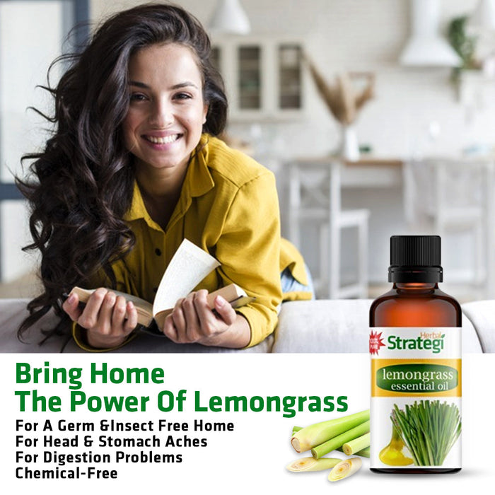 Herbal Lemongrass Essential Oil - 50 ml