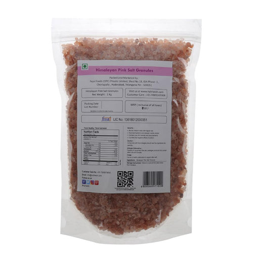 Himalayan Pink Salt Granules 1000gm - Local Option