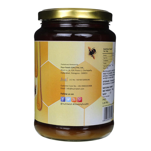 Honey with Lemon - 100 % Pure   Honey Infused With Lemon 1000gm - Local Option