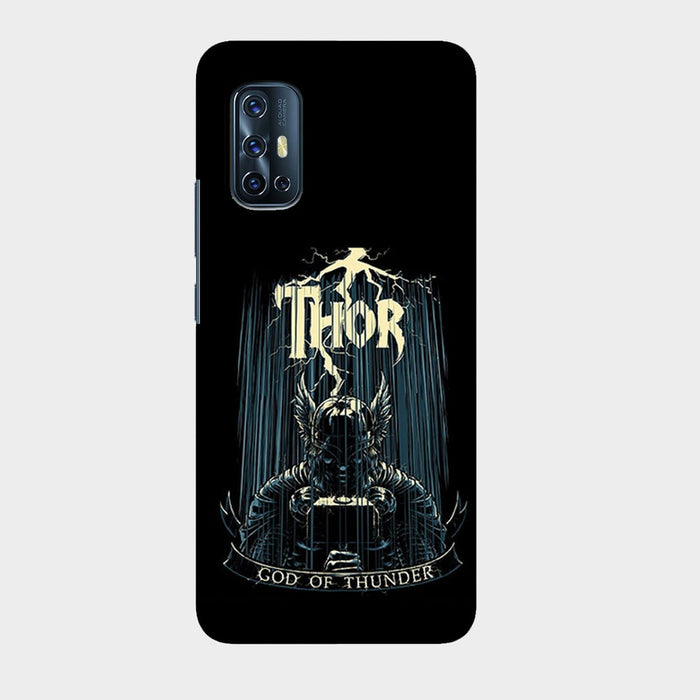 Thor - God of Thunder - Mobile Phone Cover - Hard Case by Bazookaa - Vivo