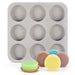 Silicone 9 Cavities Cylinder Round Molds (PUR1015-03) - Local Option