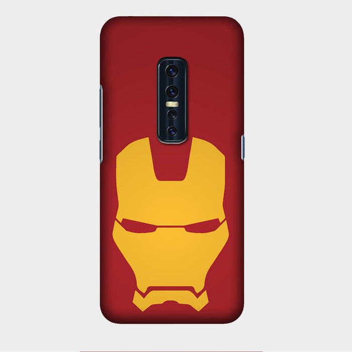 Iron Man - Red - Mobile Phone Cover - Hard Case by Bazookaa - Vivo