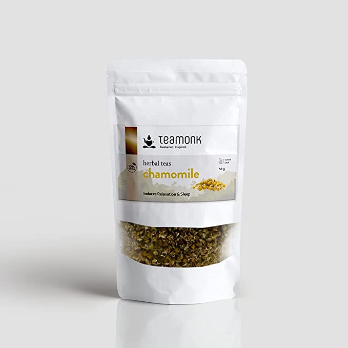 Teamonk Chamomile Herbal Tea, 50 Grams