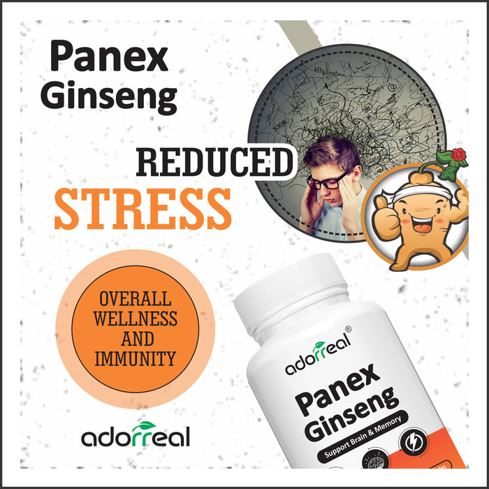 Adorreal PANEX GINSENG FOR BRAIN AND MEMORY | 60 Capsules |