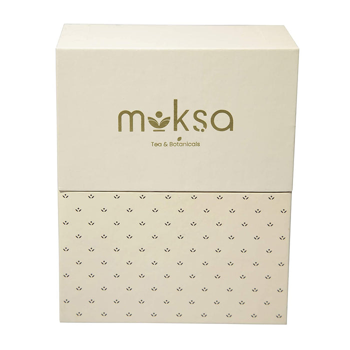 Moksa Tea Christmas Gift Set | Perfect Christmas Gift for Family and Friends | Strawberry Flavor Tea with Free Samplers