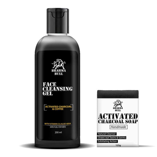 Brahma Bull Activated Charcoal Face Gel & Soap - Local Option