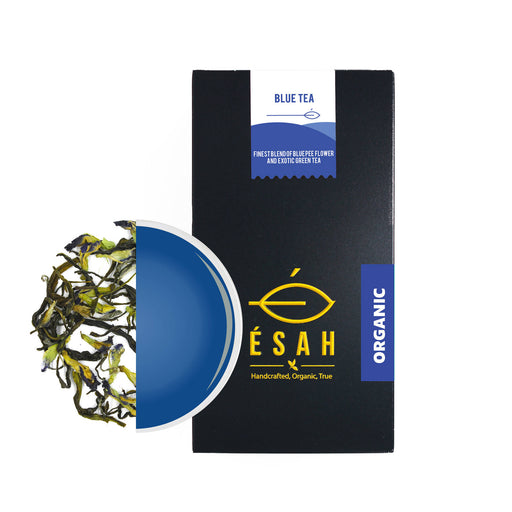 Organic Blue Tea| Enriched with Antioxidants | Steep as Hot or Iced Herbal Tea Box - 50g - Local Option
