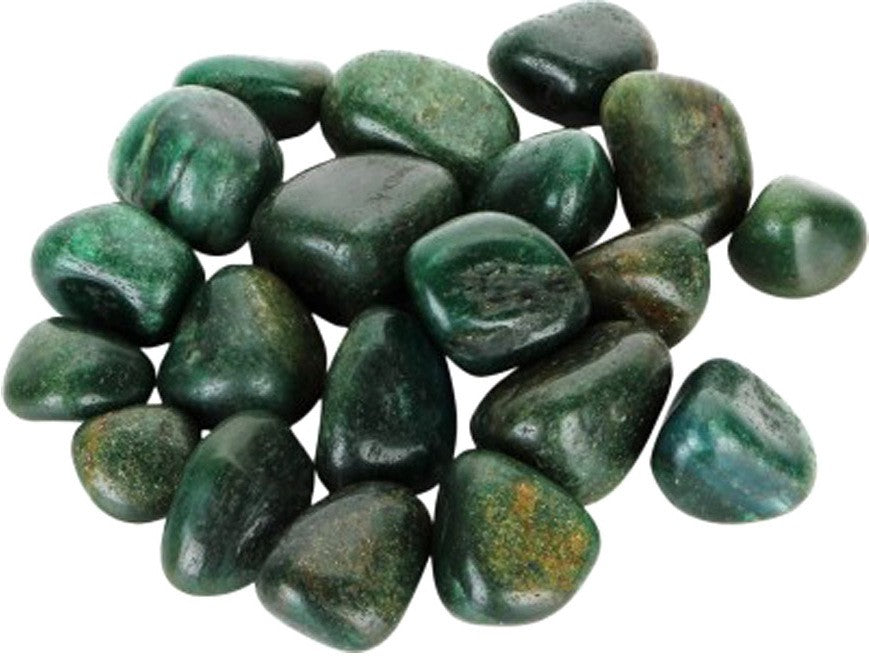 SATYAMANI Natural Jade Tumble Stone (Set of 5)