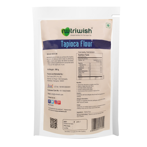 Nutriwish Tapioca Flour 500g - Local Option